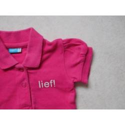 (Q29) SALE! Roze polo shirtje