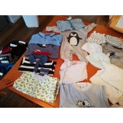 baby kleuren maat 50.56.62