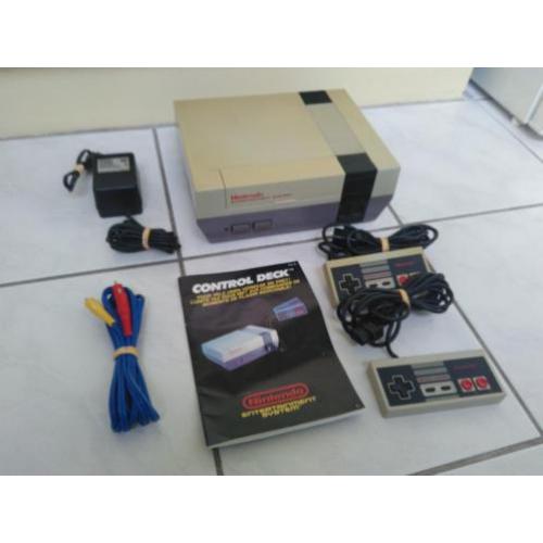 Nintendo NES + toebehoren