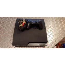Playstation 3 Slim 120GB met 1 controller en kabels!!!