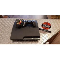 Playstation 3 Slim 120GB met 1 controller en kabels!!!
