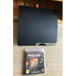 Sony PlayStation 3 PS3 Slim 120GB met gratis Minecraft game!