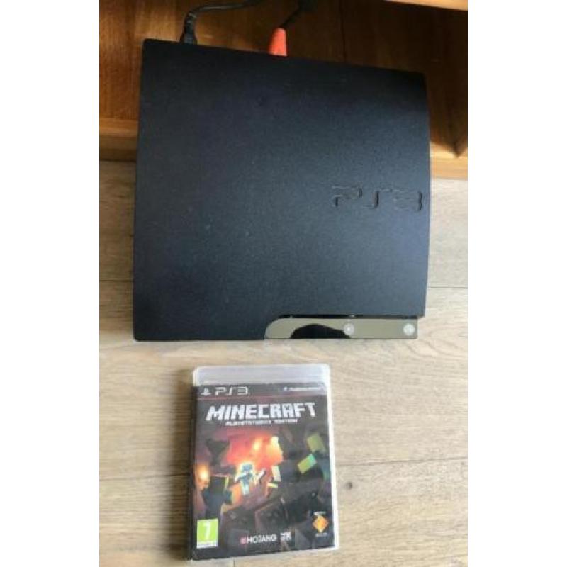 Sony PlayStation 3 PS3 Slim 120GB met gratis Minecraft game!