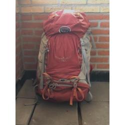 Osprey rugzak Kestrel 68 liter Rood