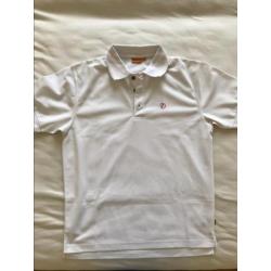 Fjallraven Crowley Pique poloshirt, wit, heren M, nieuw