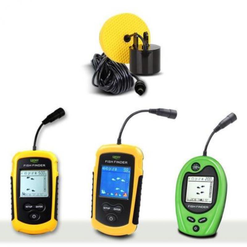 Visvinder Transducer Kabel 328 Voet 100 m Waterdiepte sonar