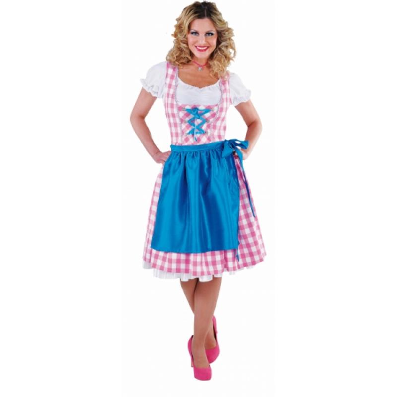 Bierfeest dirdnl roze dames
