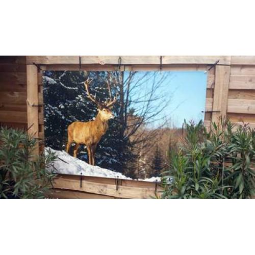 Buitenposter 100x420 cm