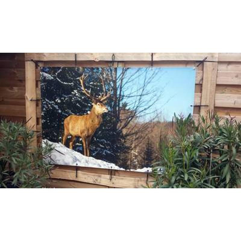 Buitenposter 100x420 cm