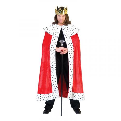 Verkleedkleding Koning kostuum voor volwassenen